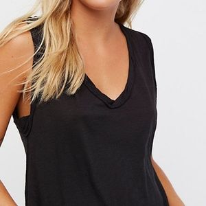 NWOT Free People Cleo Tee